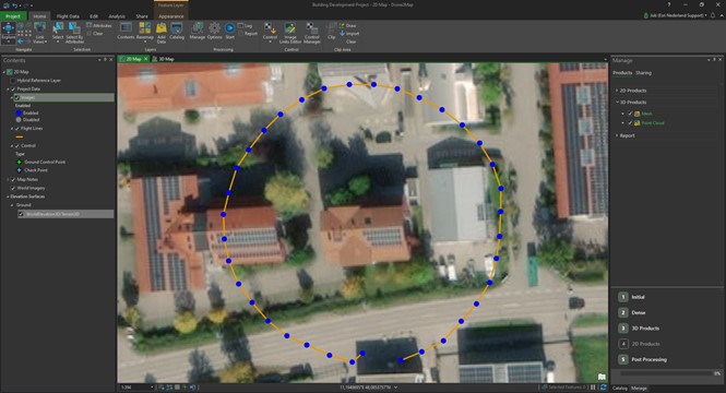 Vluchtplan voor een drone