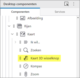 Switch tussen 2D- en 3D-data